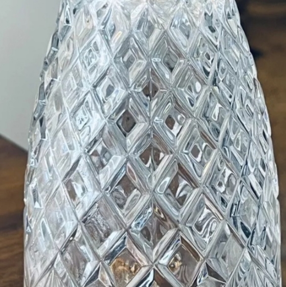 Vintage Imperial Hand Cut Crystal Vase 7.2”H Made In Slovakia Discontinued - Picture 4 of 9